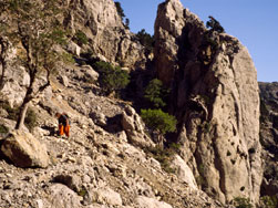 Montée vers le Gingolos (2040m)
